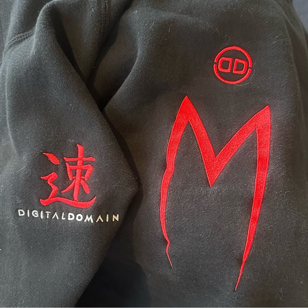 Original Digital Domain Speed Racer Movie Crew Hoodie